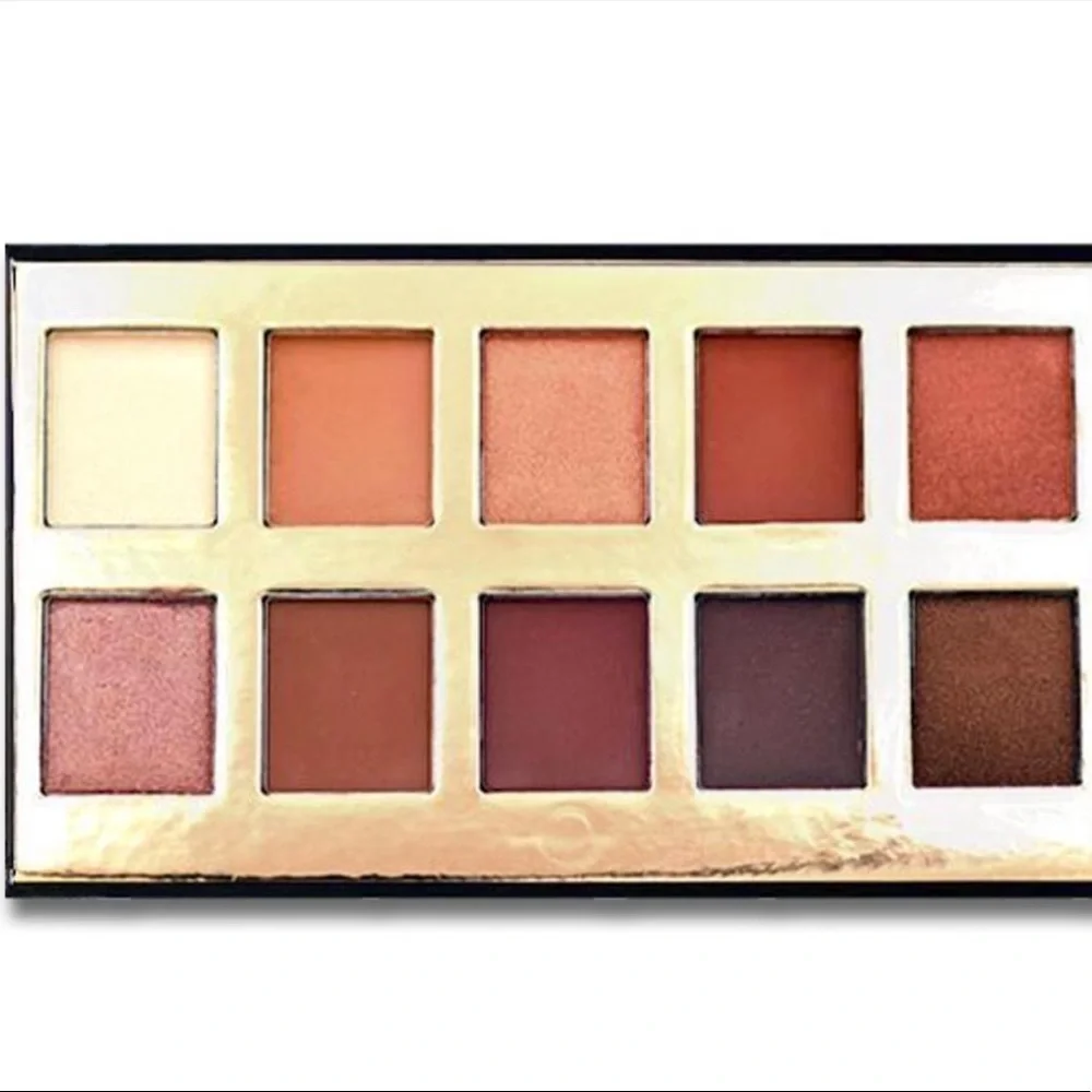 CROWN BRUSH - 10 SHADE EYESHADOW PALETTE - FUEGO.